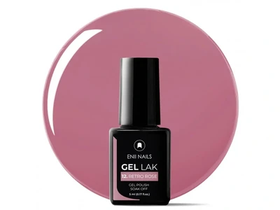 GEL LAK 12 Retro Rose 5ml