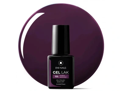 GEL LAK 122 Purple Eggplant 5ml